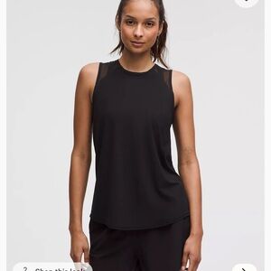 Lululemon sculpt tank NWT black size 4